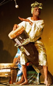Bi Kidude performed Taarab and traditional Unyago music
