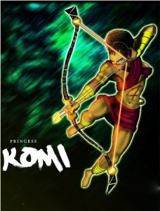Princess Komi in a a database for African cartoons, video games and comics.