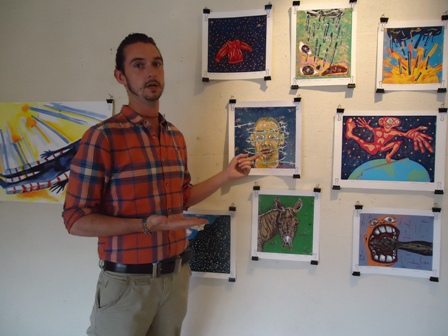 HIV/AIDS Awareness Worker Turns to Art, Exhibits in Kenya’s House of Culture