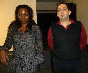 lizz njagah konstantaras and alexandros konstantaras at 78th lksff