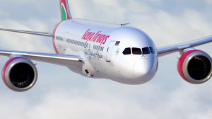 kenya airways passenger aircraft