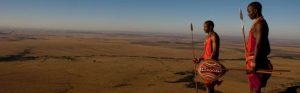 Vast landscapes, open skies, Maasai morans