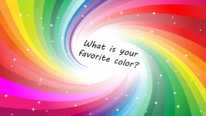 What your favorite colour says about you. A geauganews.com image.
