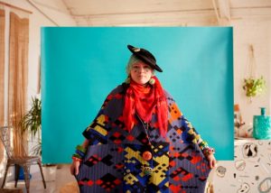 Designer Bethan Laura Wood participates in G. F Smith's Search for World's Favourite Colour project. A Toby Coulson image.