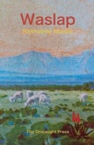 The front cover of Rethabile Masilo's award-winning book, Waslap.