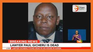 Human Rights Watch has called on Kenya to 'promptly, thoroughly, and transparently investigate' the sudden death of Paul Gicheru, a lawyer who was awaiting verdict in a witness tampering case before the International Criminal Court (ICC).