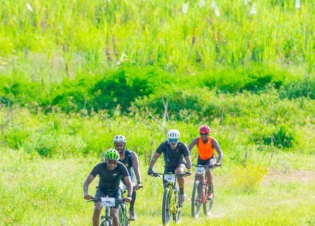 The event tested each participants speed, endurance and mental grit with the bulk of the work coming on the now famous Chale bike course.
