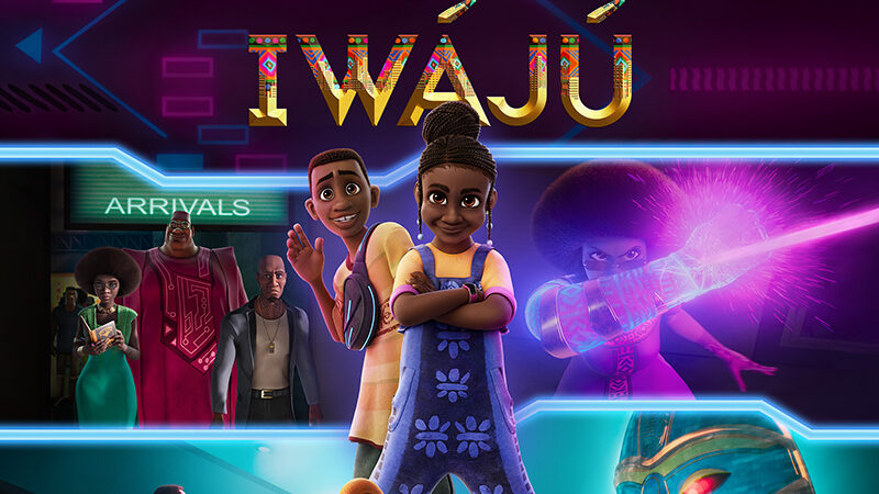 Iwájú is an original animated series set in a futuristic Lagos, the commercial capital of Nigeria, and tells the exciting coming-of-age story of Tola, a young girl from the wealthy island, and her best friend, Kole, a self-taught tech expert, as they discover the secrets and dangers hidden in their different worlds.