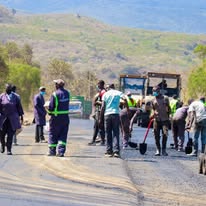 Works on the 42-km Kasarani–Aquilla–Ndabibi–Kongoni Road in Nakuru County have reached the tarmacking stage.