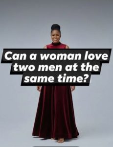 Yes, a woman can genuinely love more than one man at the same time because human emotional capacity is complex and not limited to just one person.
