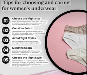 Tips for choosing and caring for women's underwear